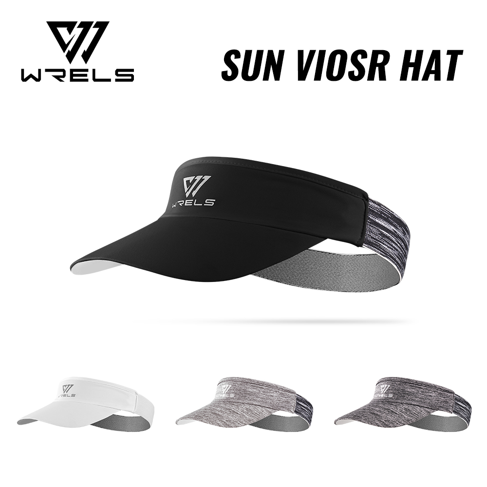 Running Cap Lightweight - WRELS Sports Sun Visor Hats Breathable