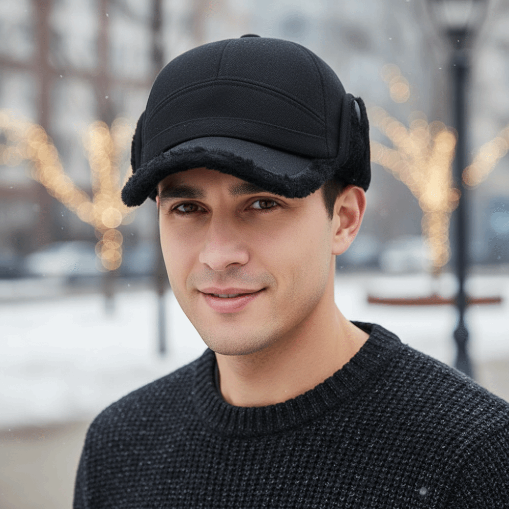 Winter Trapper Hat - Warm Dad Hat Warm Winter Trapper