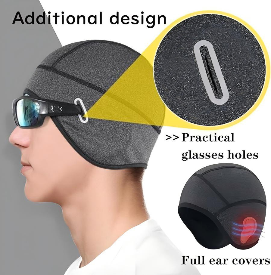 Unisex Windproof Thermal Fleec - Skull Cap Helmet Liner ulasan dan harga