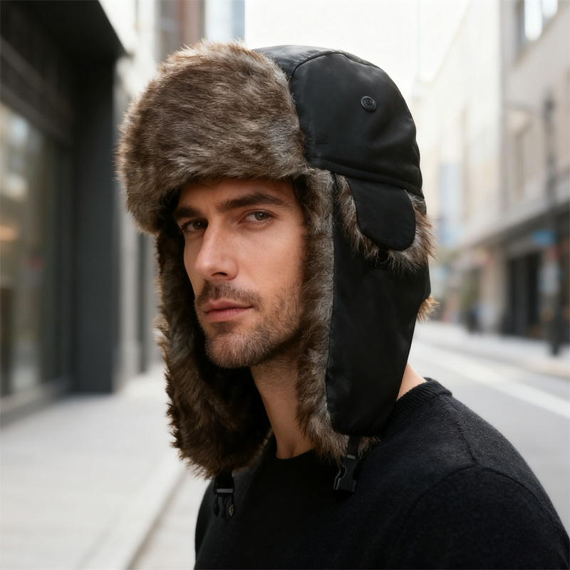Winter Russian Ushanka Hat Men - Winter Trapper Hat ulasan dan harga