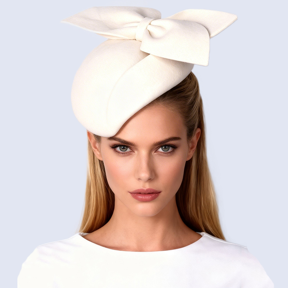 FS Black White Wool French Ber - Beret French Wool ulasan dan harga