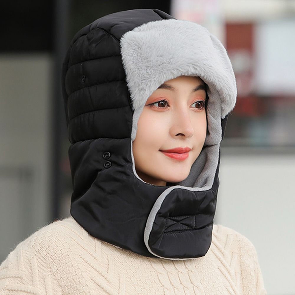 Cold Protection With Anti Fog  - Winter Trapper Hat ulasan dan harga