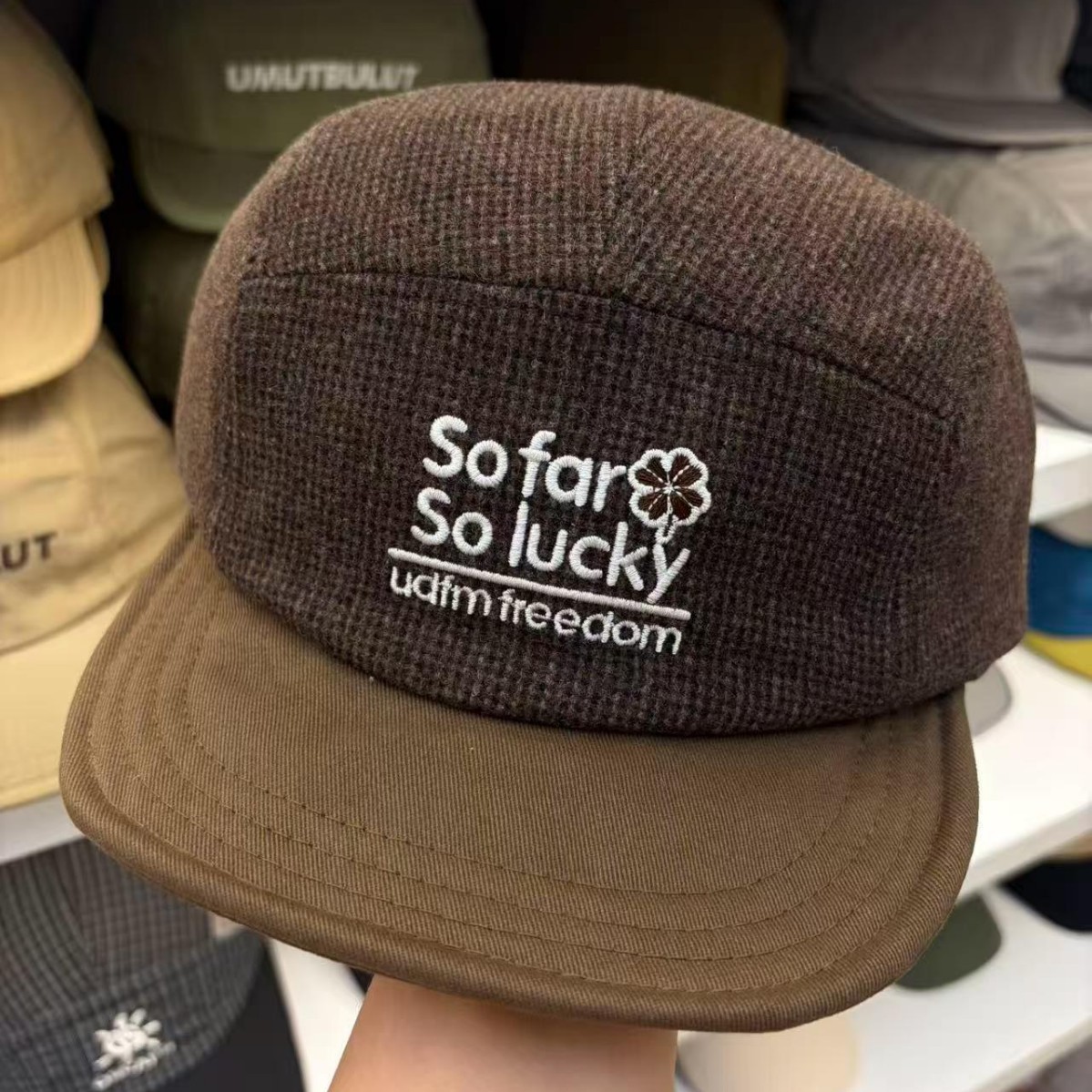 Autumn Winter Baseball Cap Let - Corduroy Cap 5 Panel ulasan dan harga