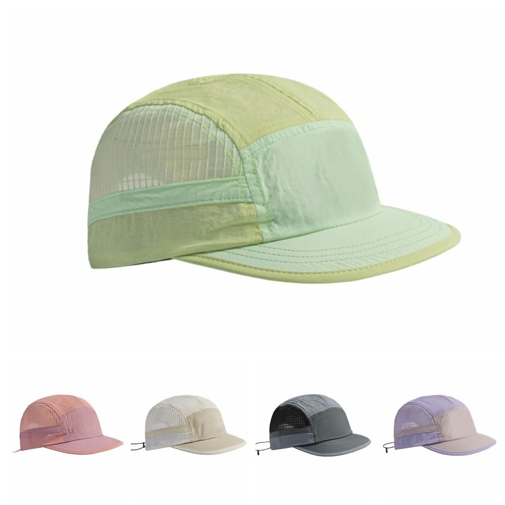 Color-Blocked Quick-drying Bas - Running Cap Lightweight ulasan dan harga