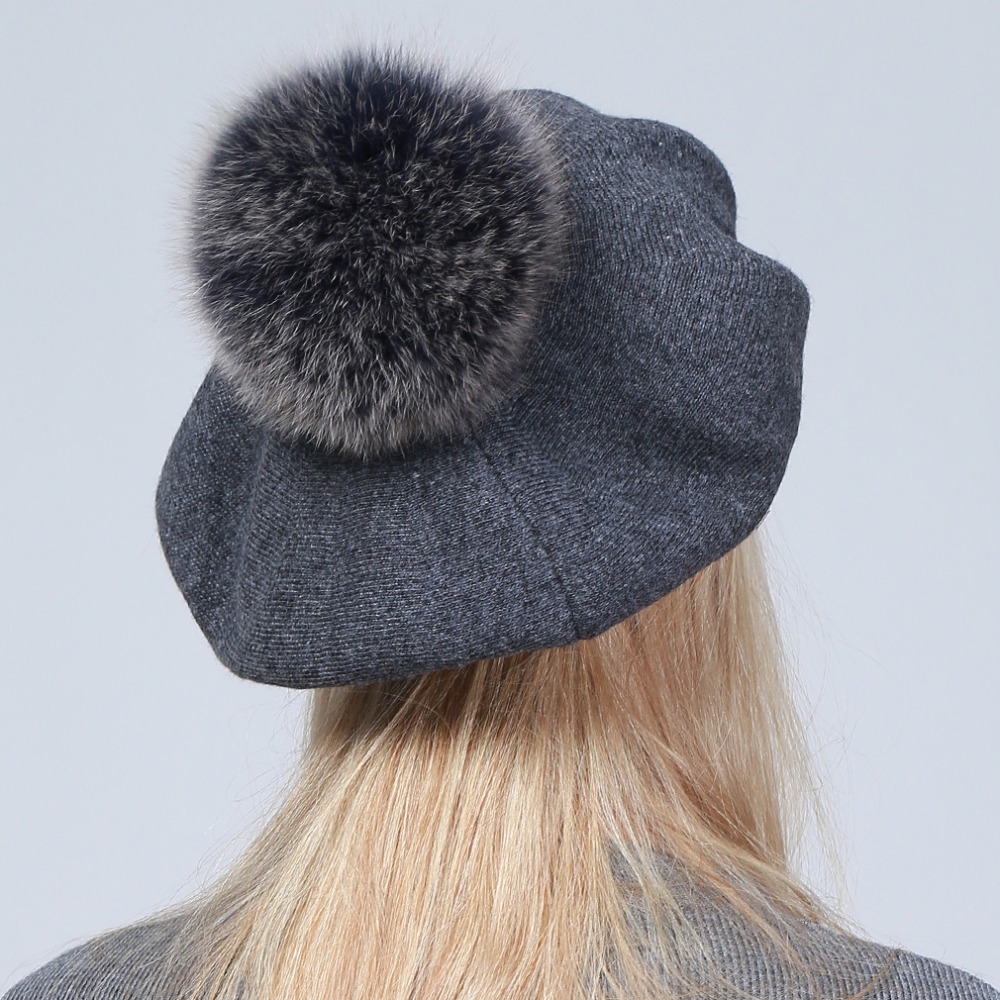 Geebro Women's Beret Hat Winte - Beret French Wool ulasan dan harga