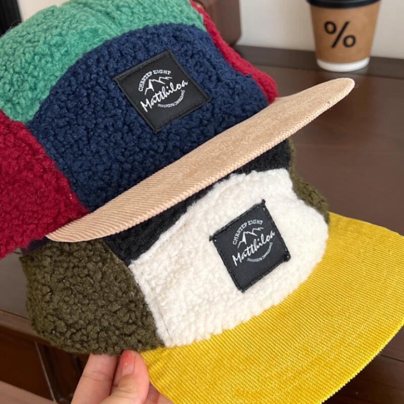 5 Panel Retro Fleece Cap for M - Corduroy Cap 5 Panel ulasan dan harga