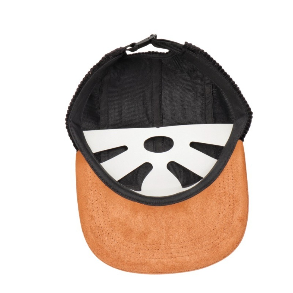 Casual Retro Flat Brim Basebal - Corduroy Cap 5 Panel ulasan dan harga