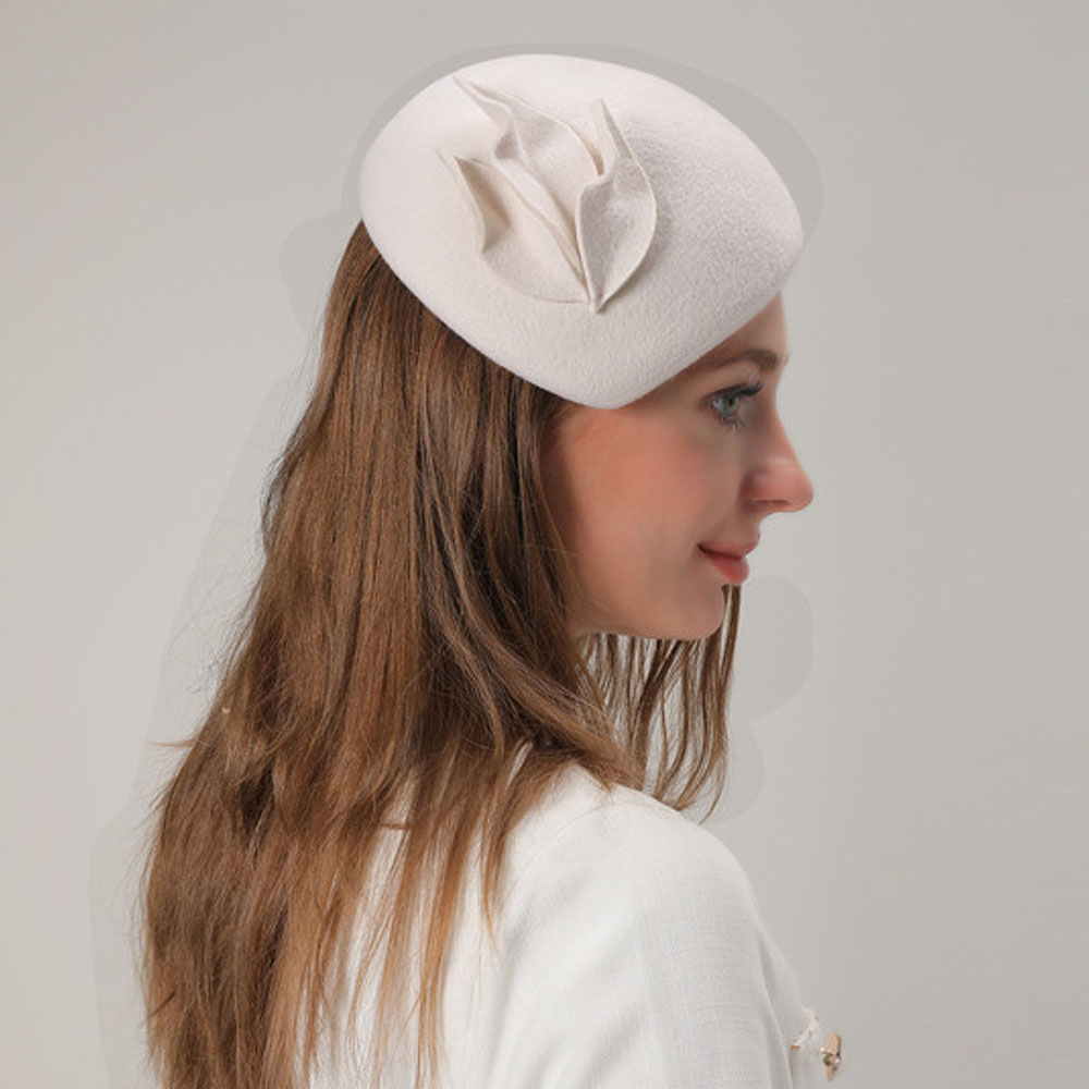 French Style Fascinator Hats T - Beret French Wool ulasan dan harga
