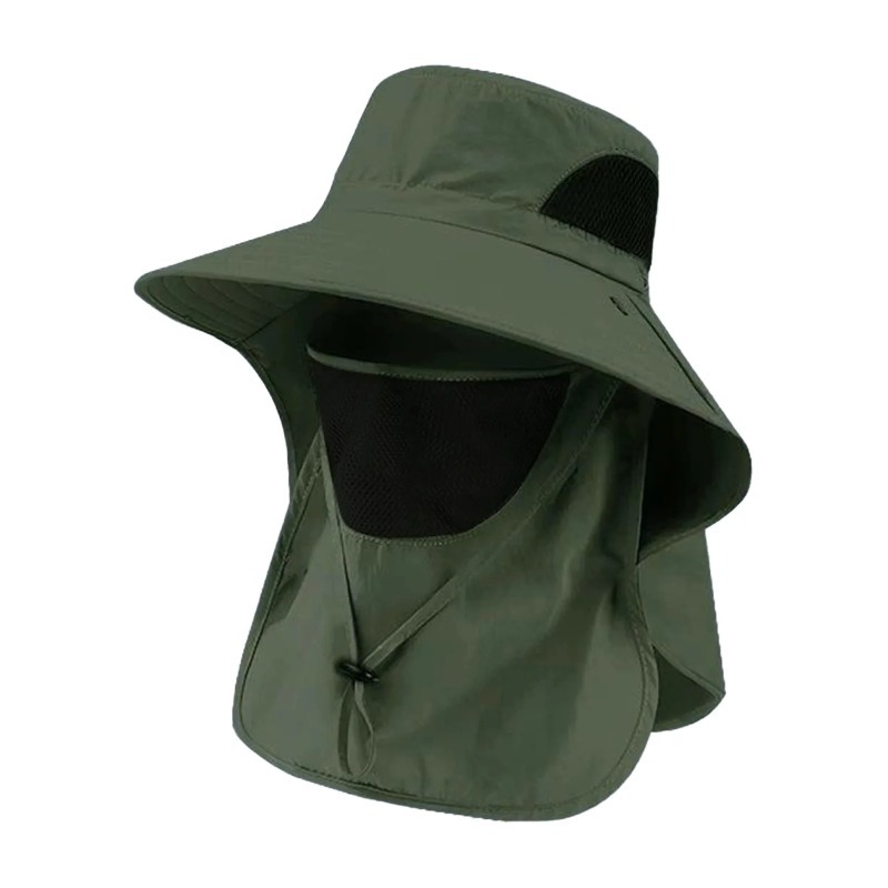 Polyester Sun Fishing Hat With - Sun Hat Wide Brim ulasan dan harga