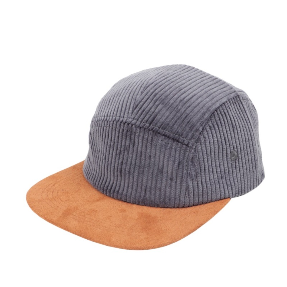 Versatile Retro Flat Brim Base - Corduroy Cap 5 Panel ulasan dan harga